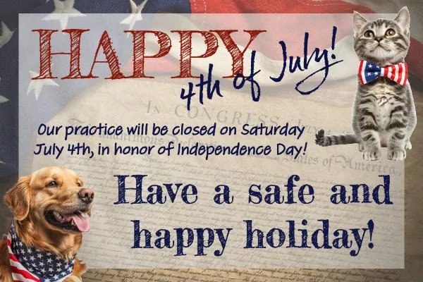 July 4th Closure Pop Up